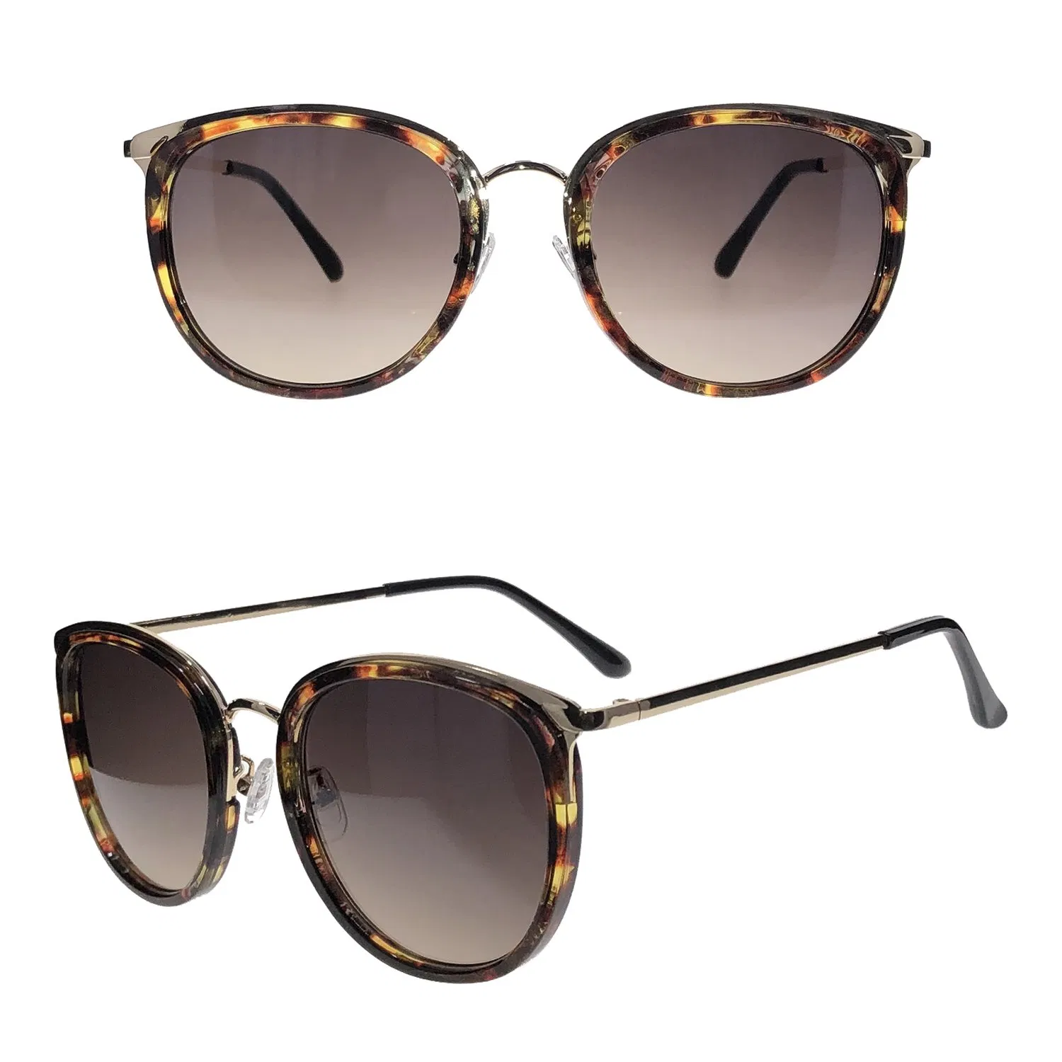 Proveedor de China PC Gafas de sol de moda de metal para mujer