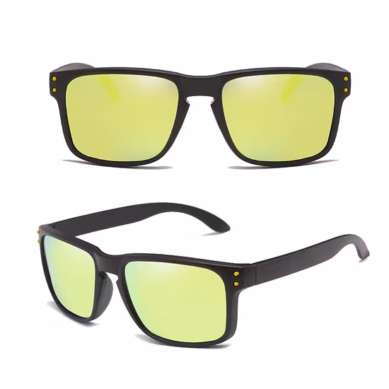 Gafas de sol cuadradas de plástico de moda para mujeres y hombres